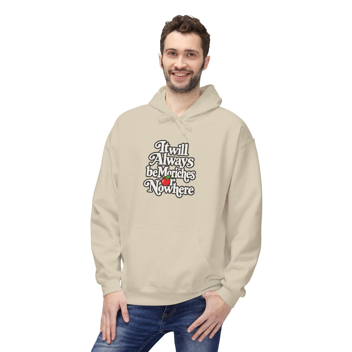 "MES or Nowhere" w/ apple- Moriches Hoodie