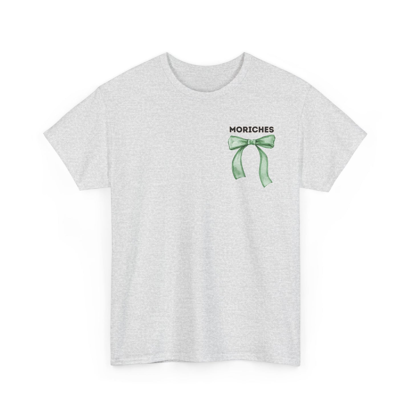 Moriches Social Worker and Bows- Unisex Heavy Cotton Tee with Bow Design