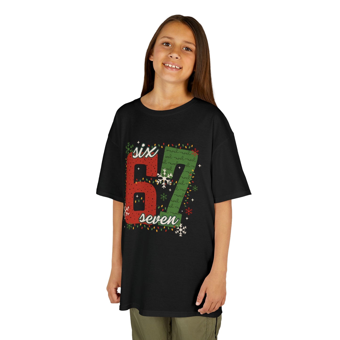 Kids '67' Christmas Number Graphic Tee — Youth- Christmas