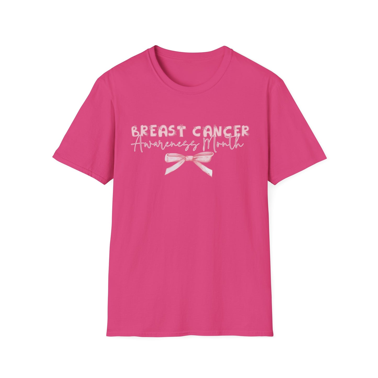 Breast Cancer Awareness Tee, Unisex Softstyle T-Shirt