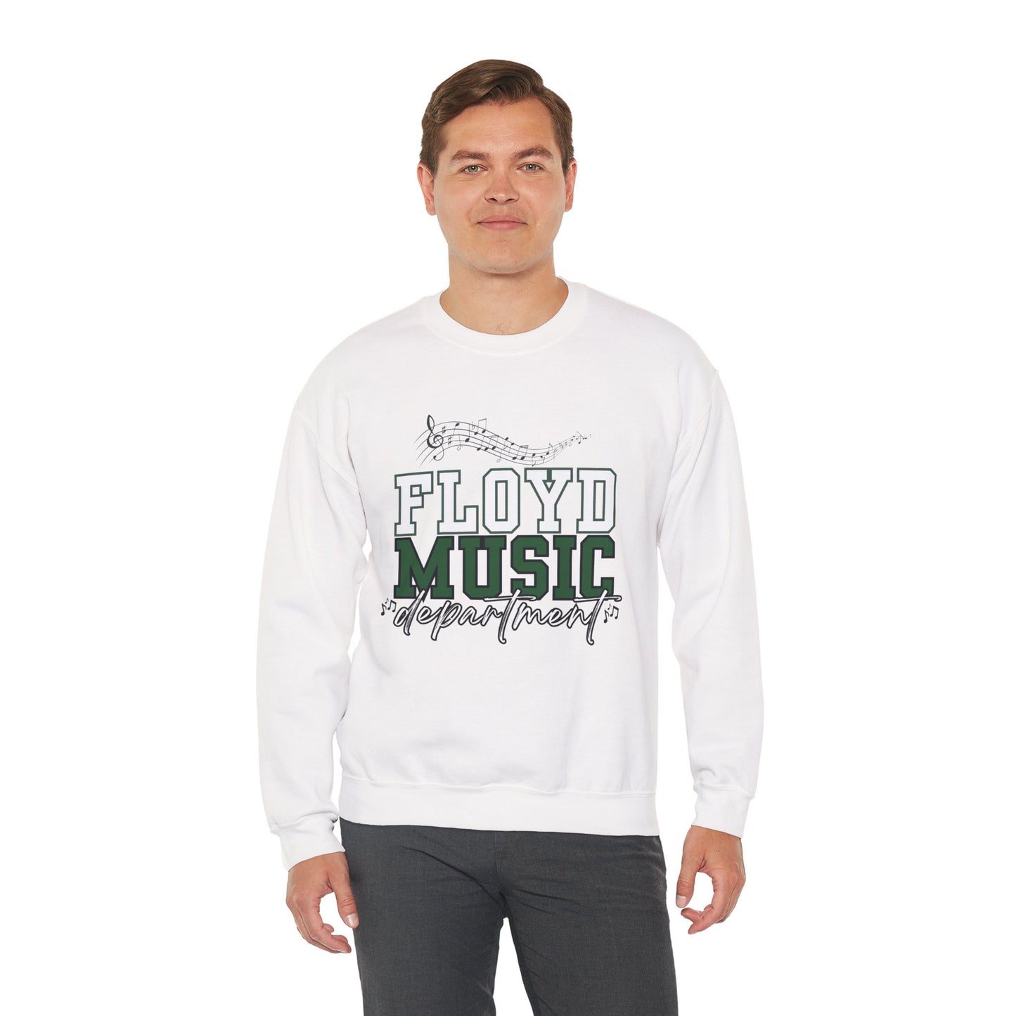 Floyd Music Department Crewneck Sweatshirt - Unisex Heavy Blend™ Floyd Strong