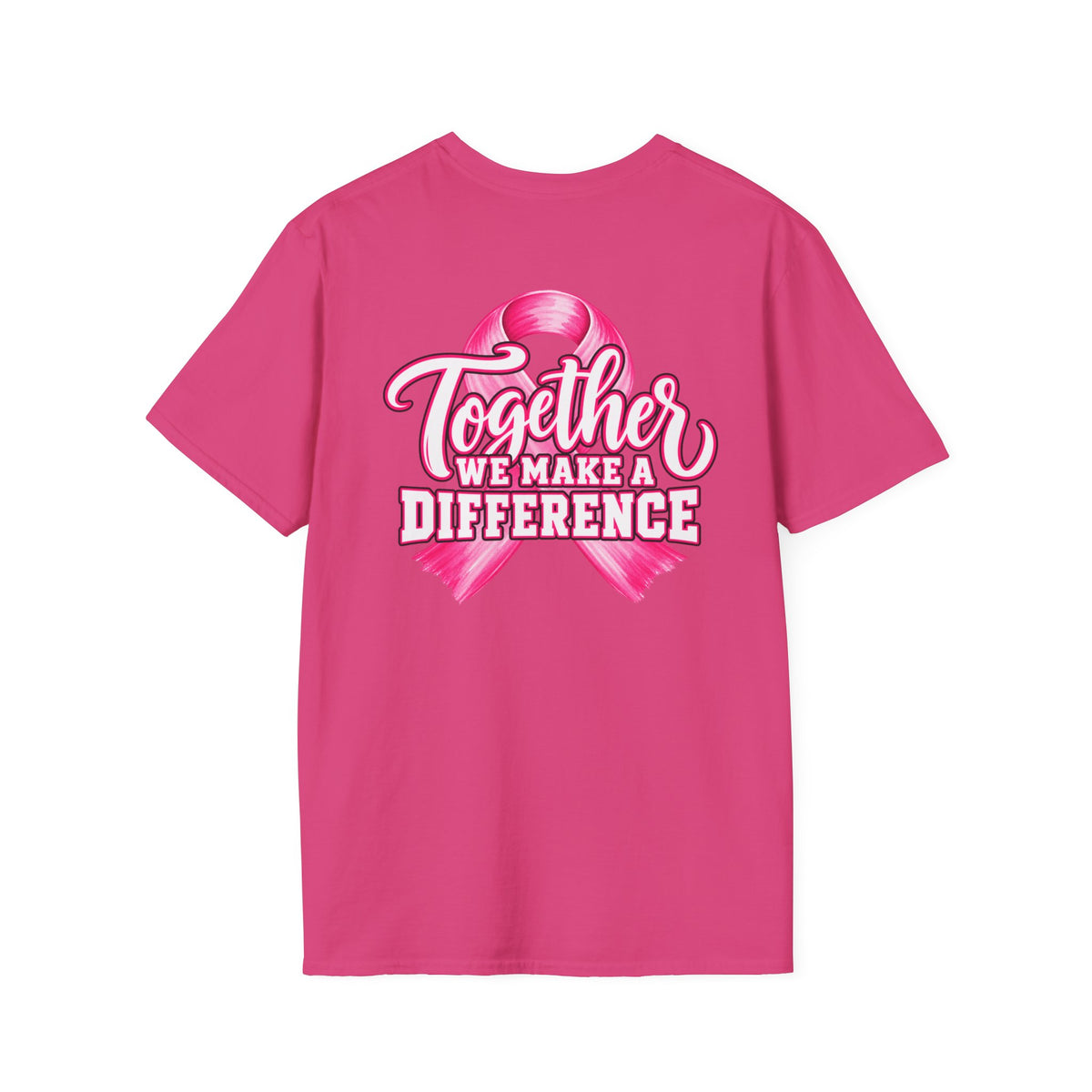 Woodhull-Breast Cancer Awareness Tee, Unisex Softstyle T-Shirt