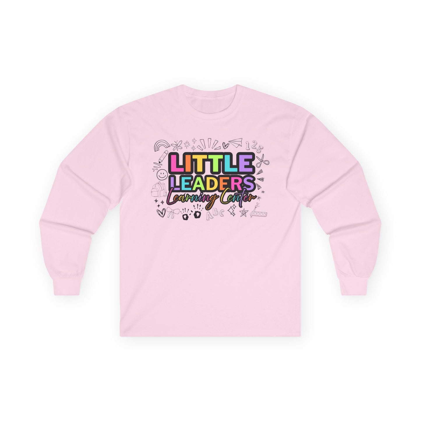 Little Leaders Doodle Design Unisex Long Sleeve Tee
