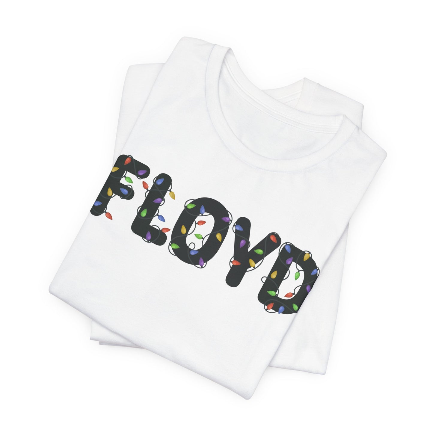 FLOYD in lights— Christmas Unisex T‑Shirt