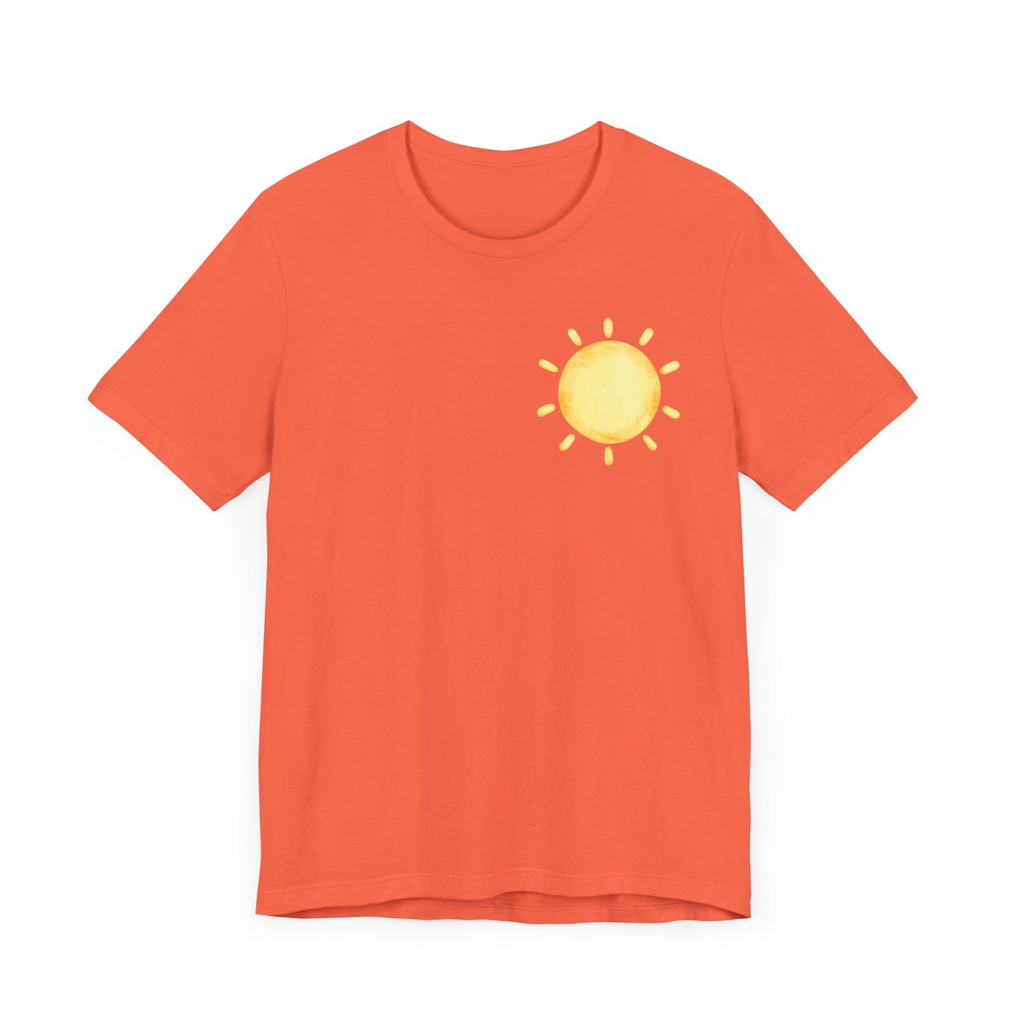 Sunny Vibes Tee - Here Comes the Sun, Unisex Tee, Summer T-Shirt