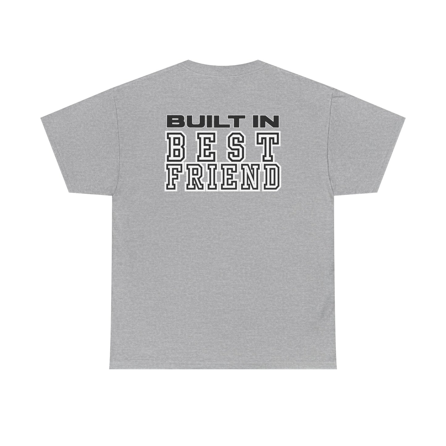 Built in Best Friend - Dad- Unisex Heavy Cotton Tee - Fatherhood
