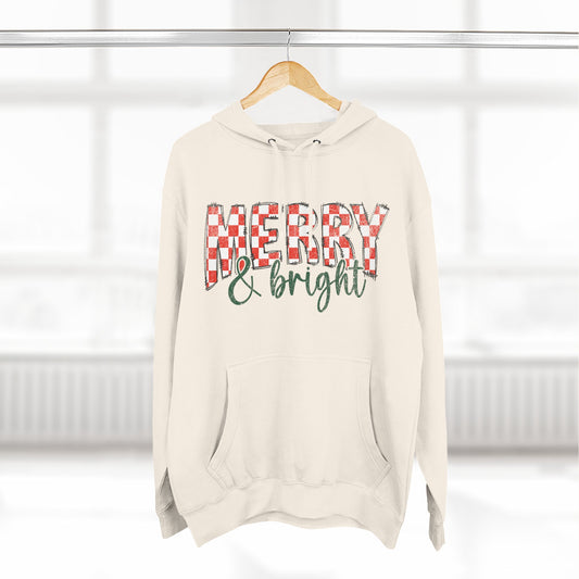 Merry & Bright Hoodie — Holiday Fleece