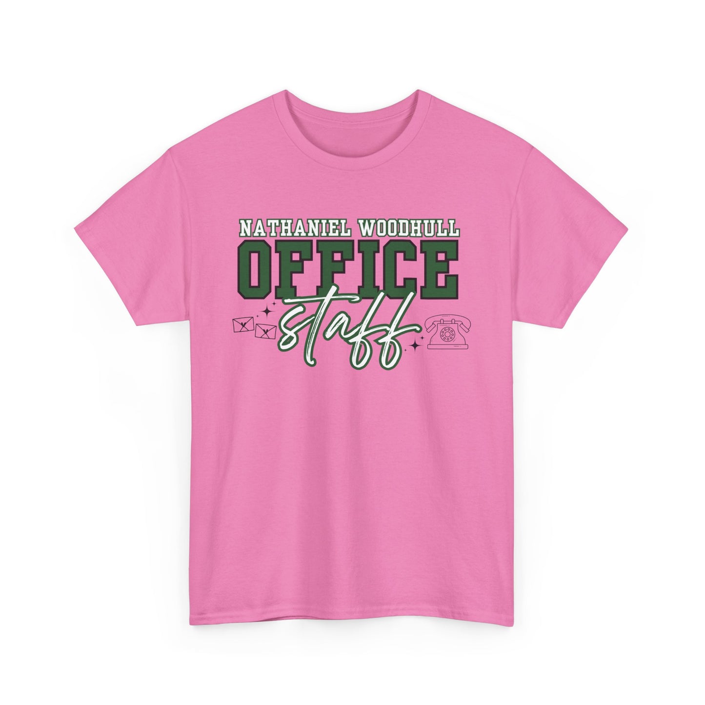 Woodhull Office Staff Unisex Heavy Cotton Tee - Heart & Soul of Woodhull Design