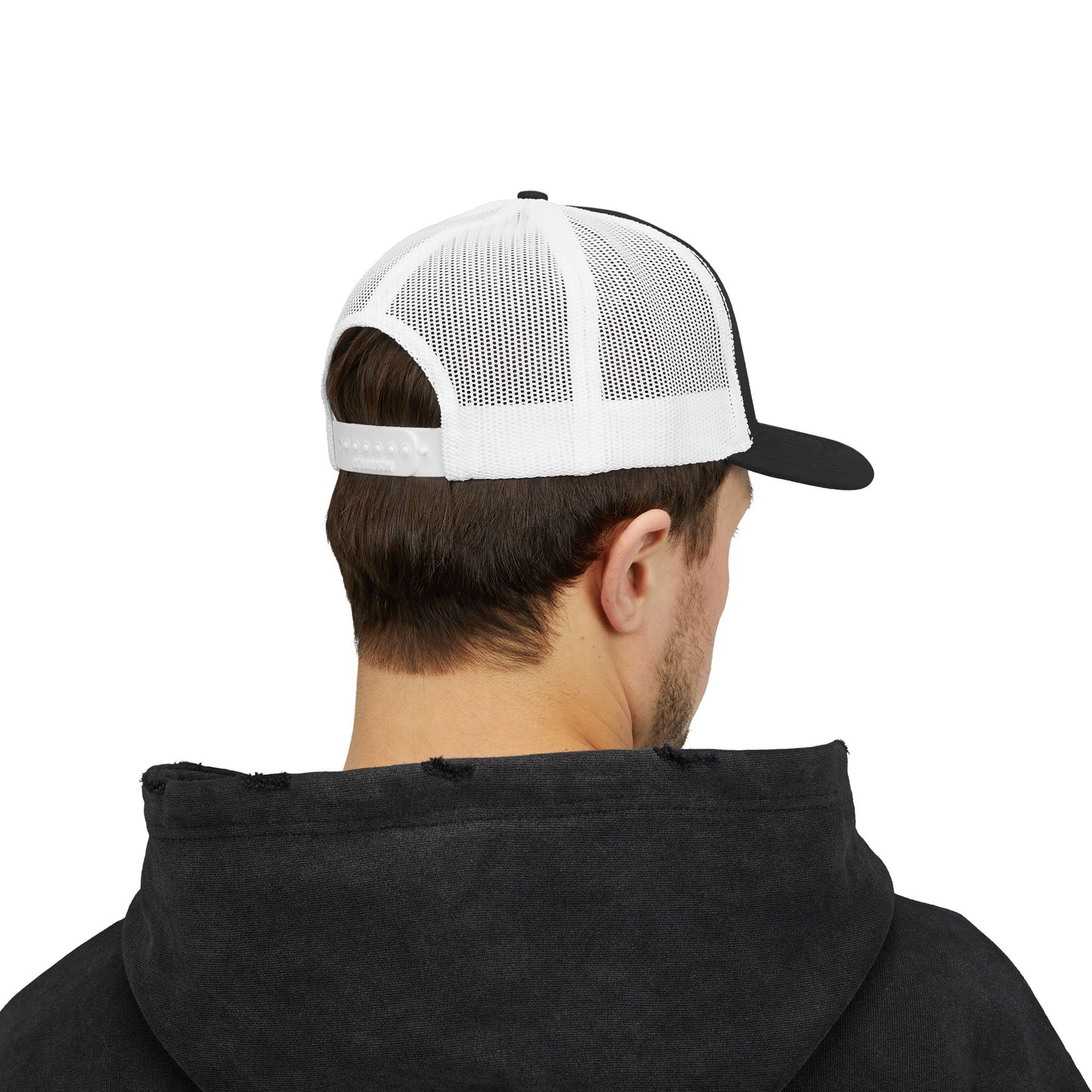 Woodhull Logo Snapback Trucker Cap - Stylish & Comfortable Hat for Outdoor Adventures