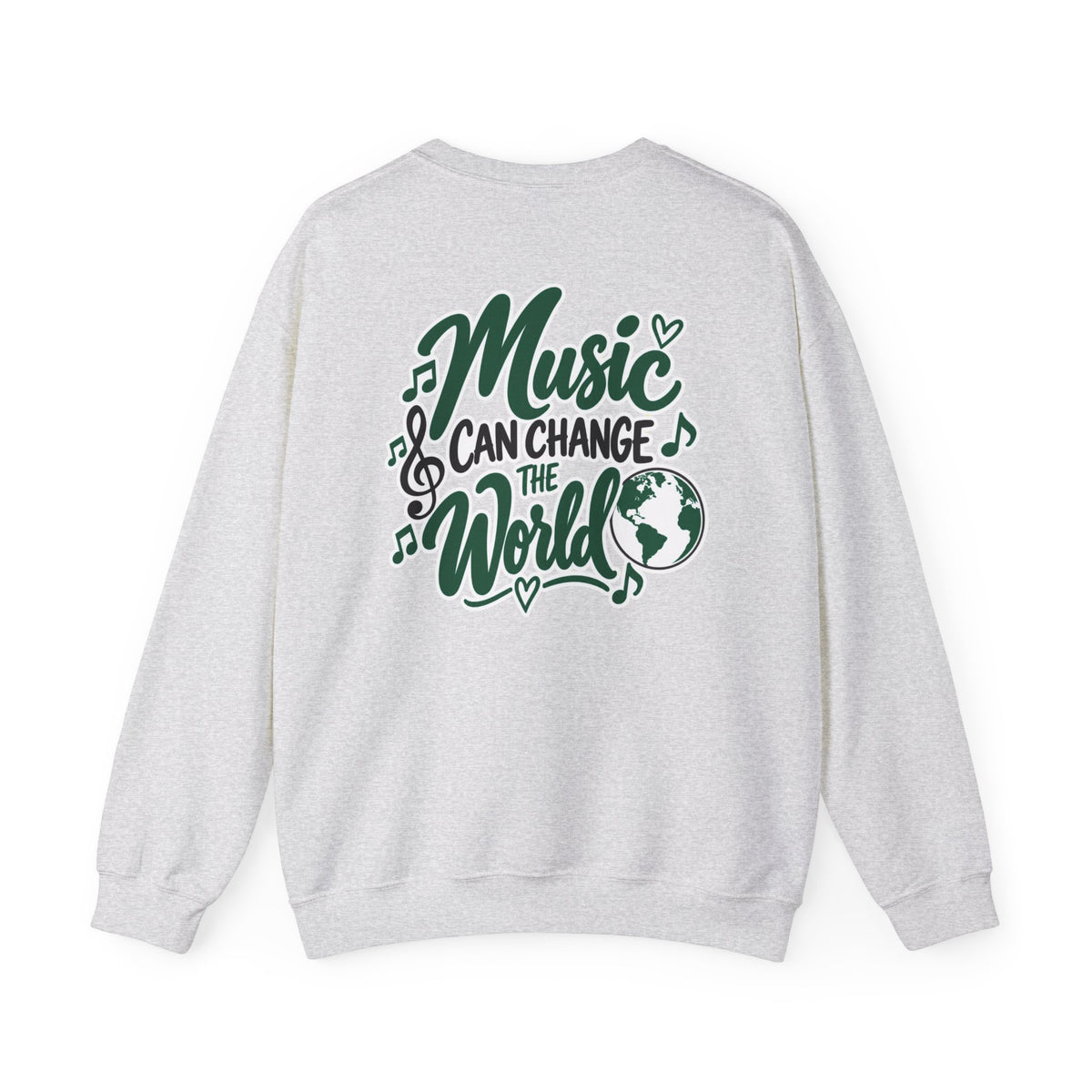 Moriches Music Sweatshirt — "Music Can Change the World" Crewneck