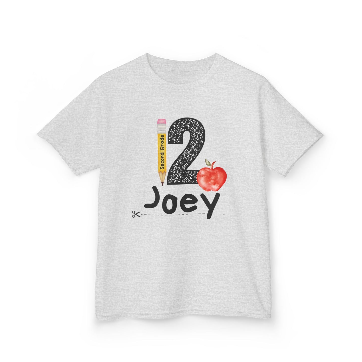 2nd Grade- Personalized Kids Tee - Back to School
