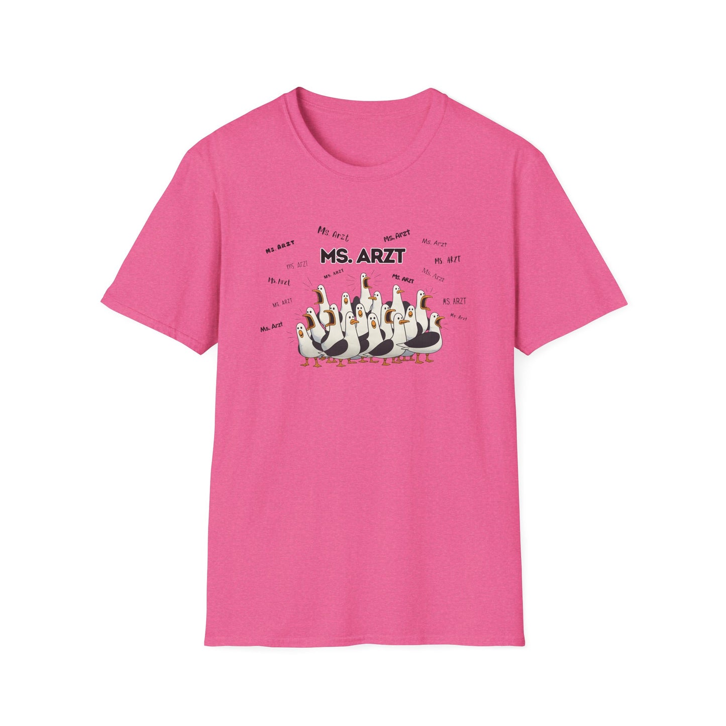 Ms. Arzt- Seagull Crew Graphic T-Shirt — Personalized