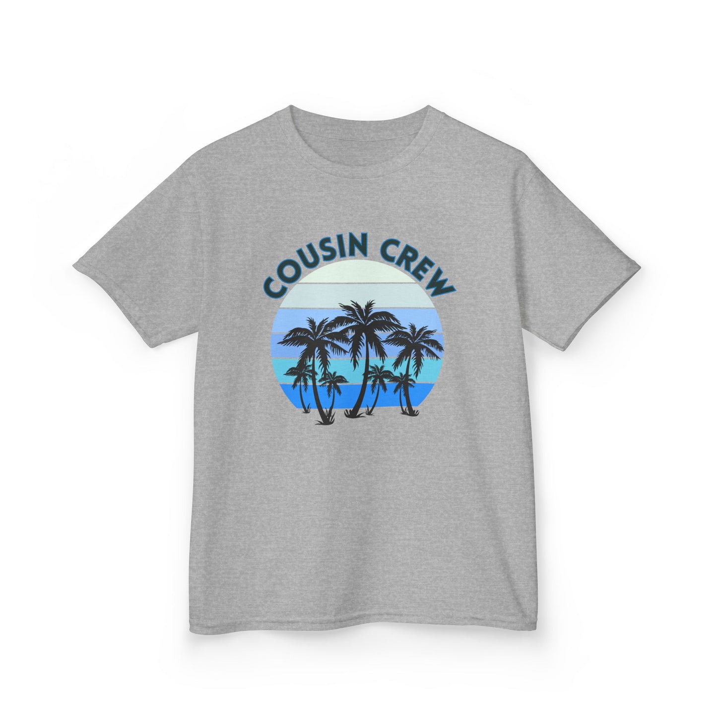 Cool Cousin Crew Kids Tee - Summer Fun, Family Gatherings, Beach Days, Mini Collection