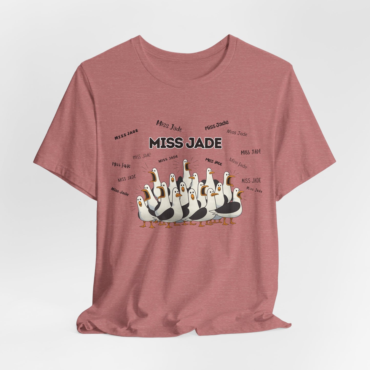 Miss Jade- Penguin Choir T-Shirt — Funny Teacher Personalized Tee
