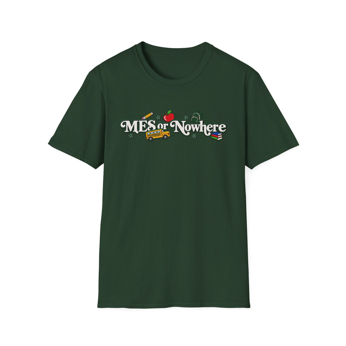 MES or Nowhere" - Moriches Softstyle T-Shirt
