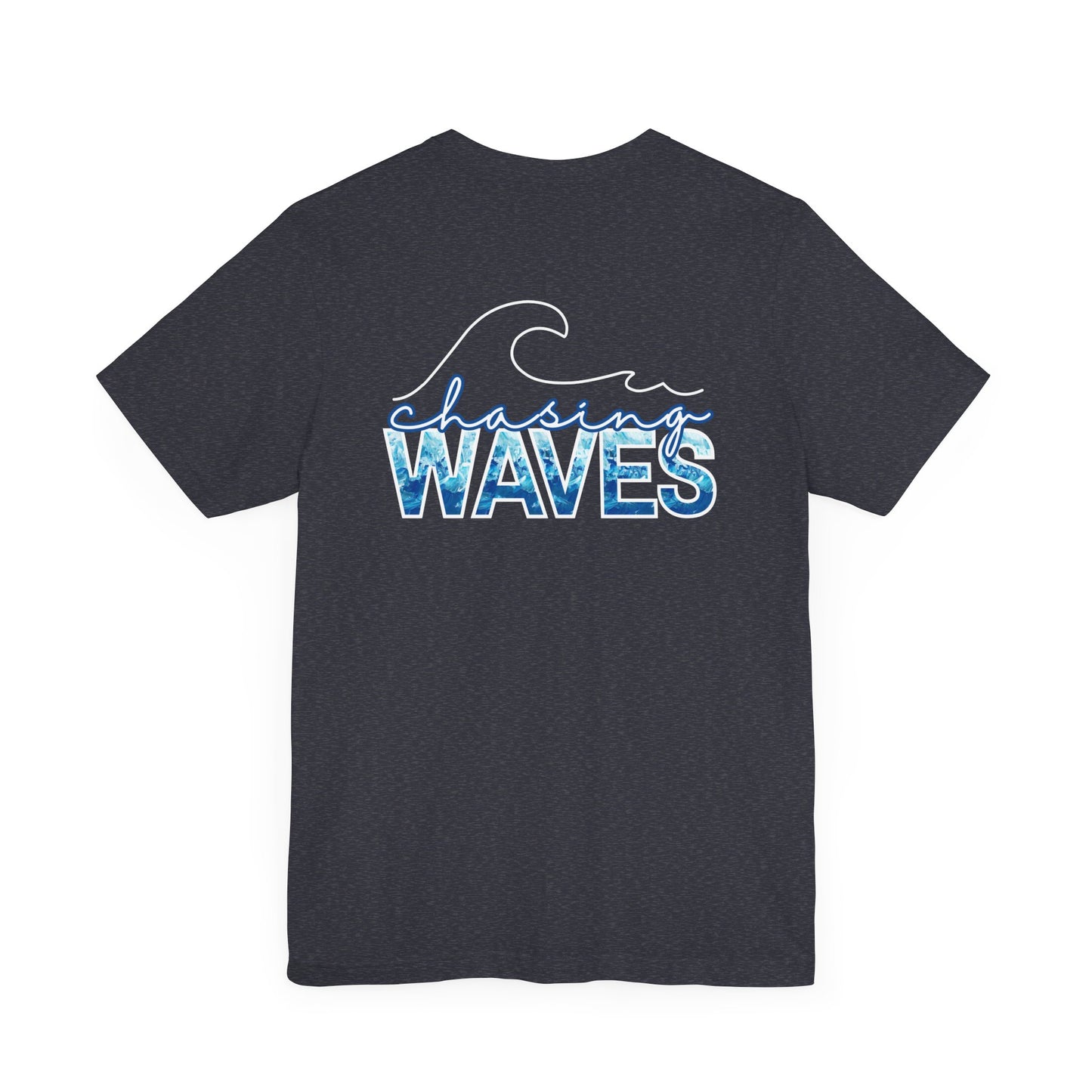 Chasing Waves -- Unisex Summer Shirt, Beachwear, Vacation Top, Summer Nights Apparel