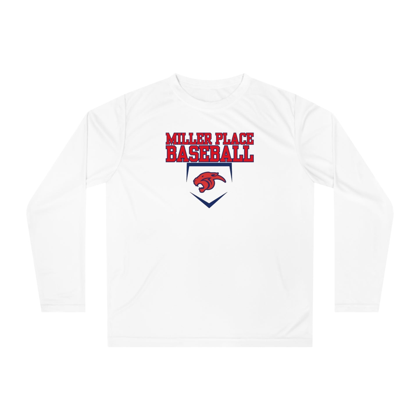 MP Baseball- Long Sleeve Moisture Wicking Shirt- Diamond Club