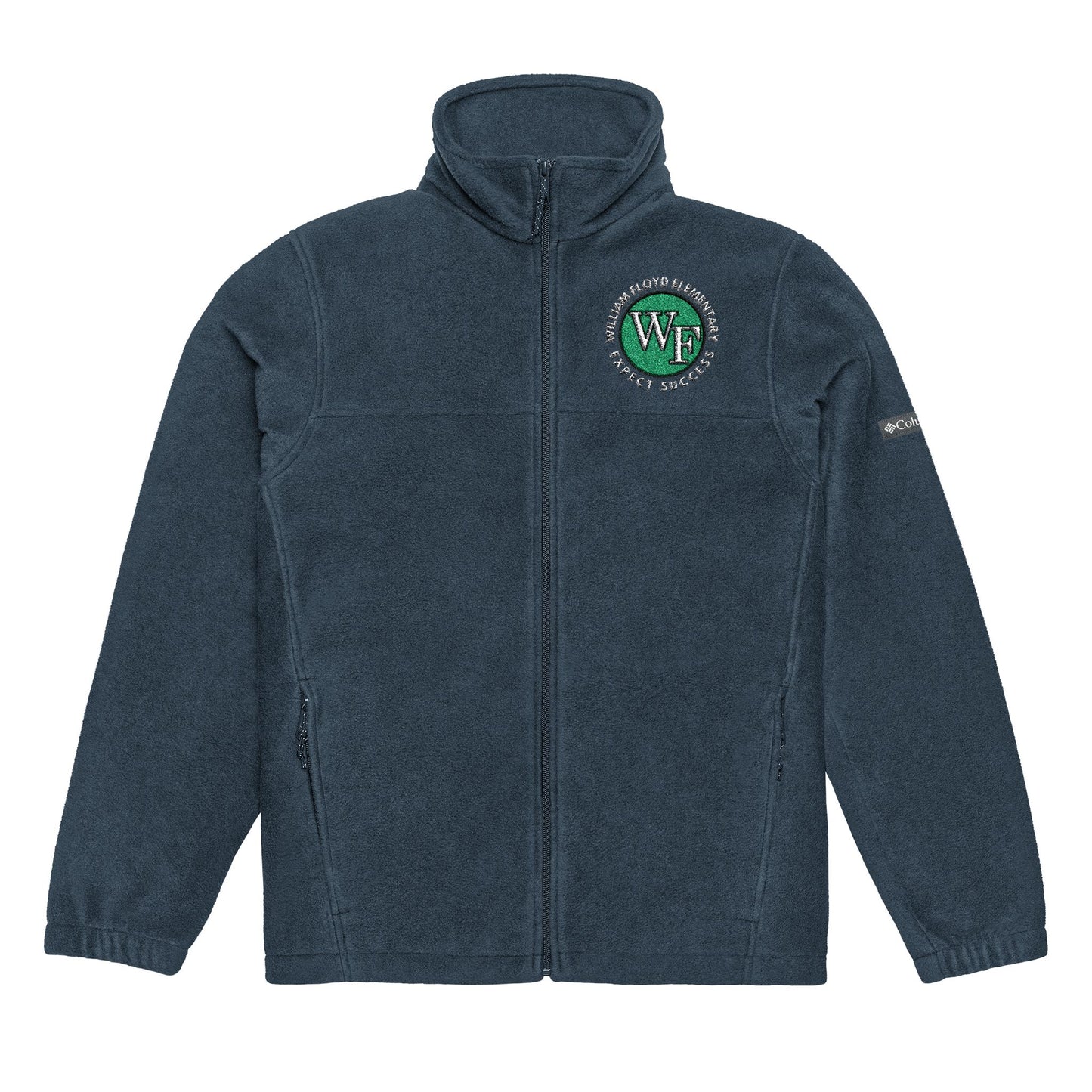 WFE Unisex Columbia Fleece Jacket - Cozy Outdoor Comfort with Embroidery