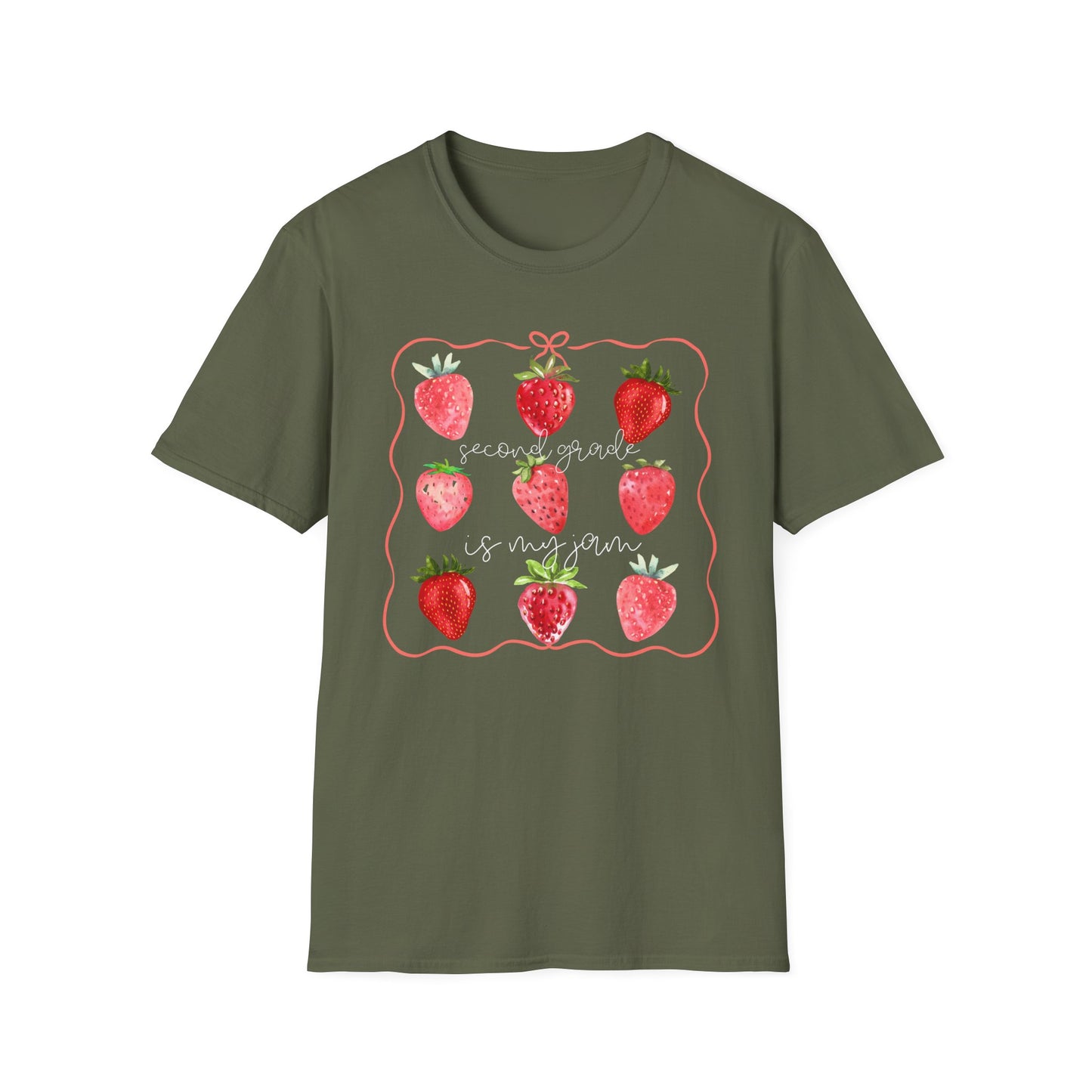2nd Grade is my Jam- Unisex Softstyle T-Shirt- Back to School