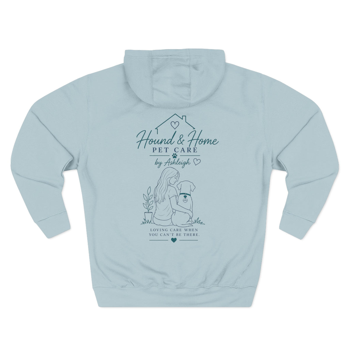 Ashleigh 2— "Hound and Home" Logo Personalized Pullover