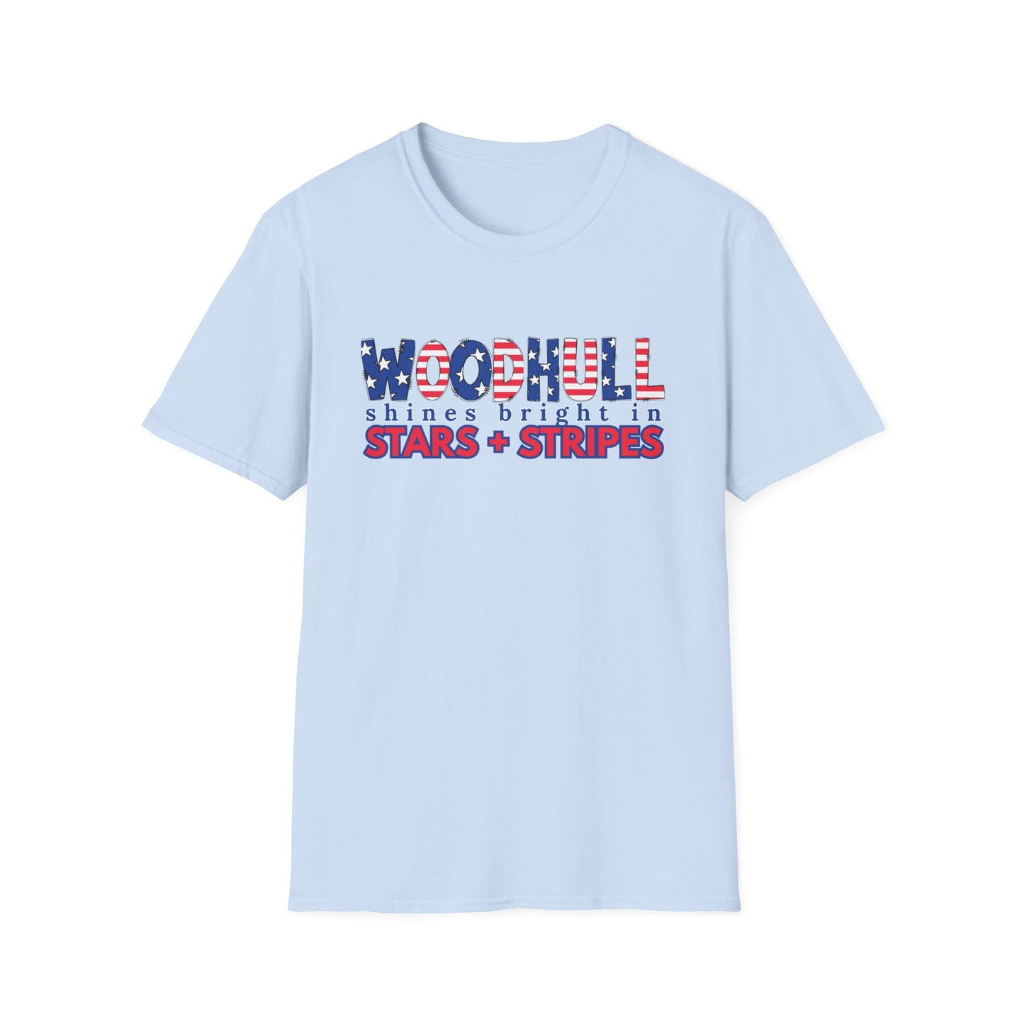 Unisex T-Shirt Woodhull Flag Day-Holiday Design