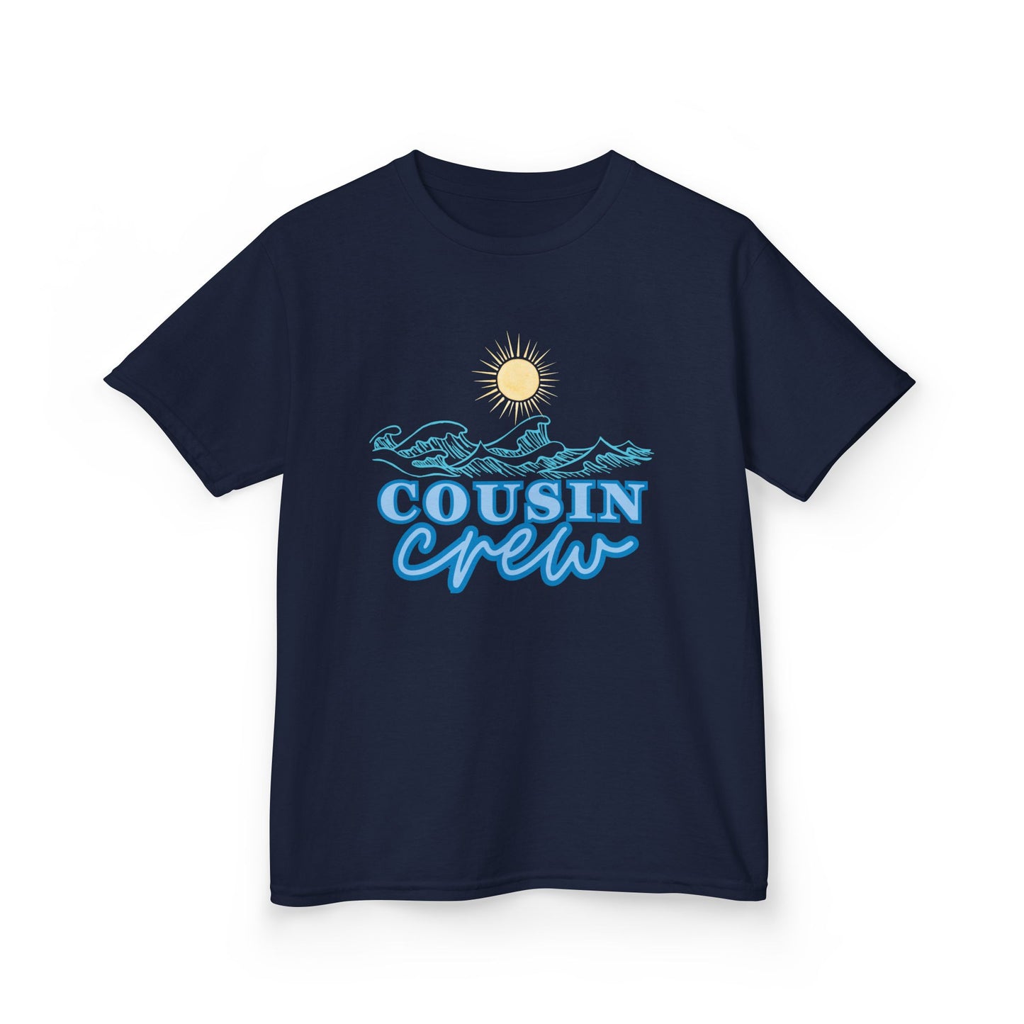 Cool Cousin Crew Kids Tee - Summer Fun, Family Gatherings, Beach Days, Mini Collection
