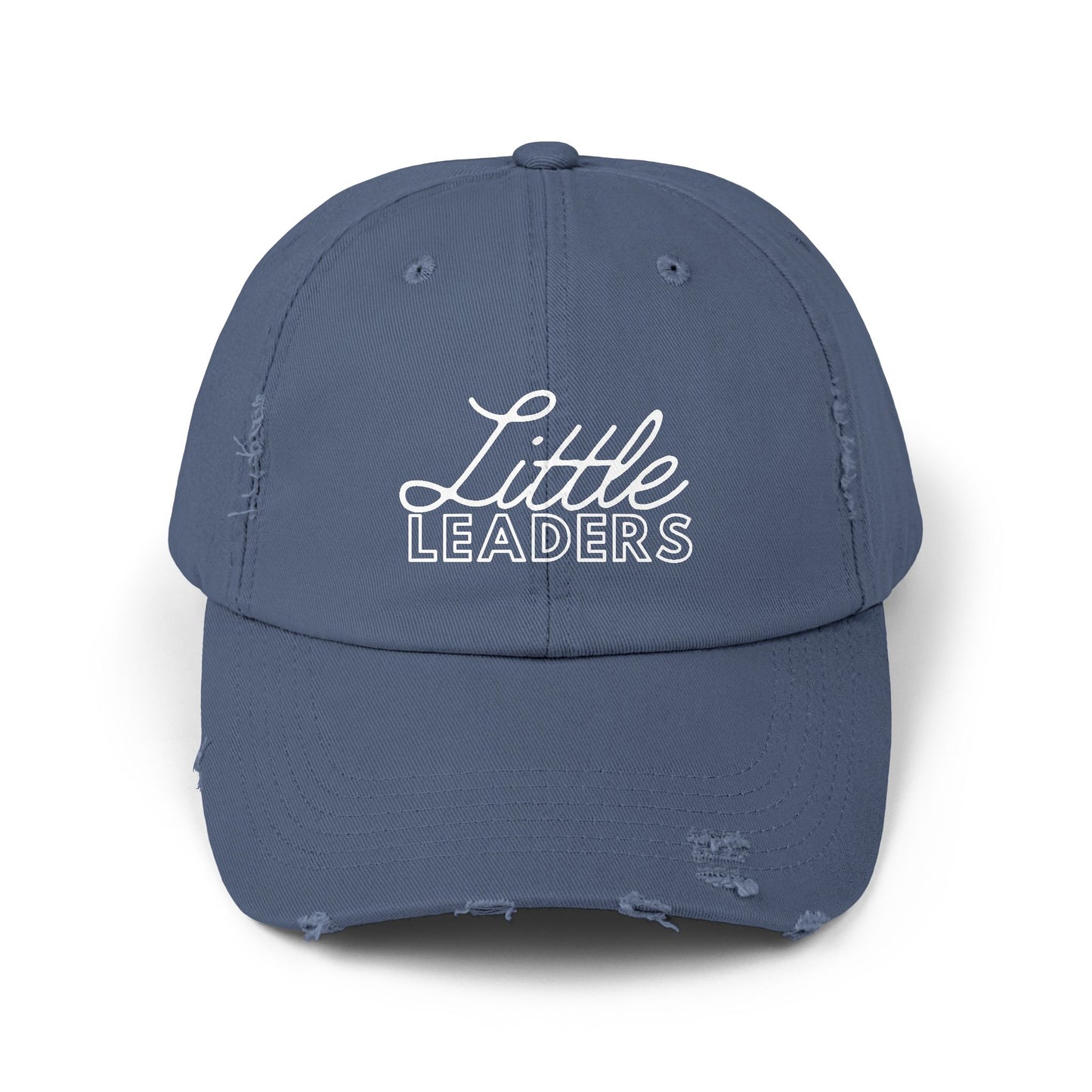 Little Leaders Unisex Distressed Baseball Cap