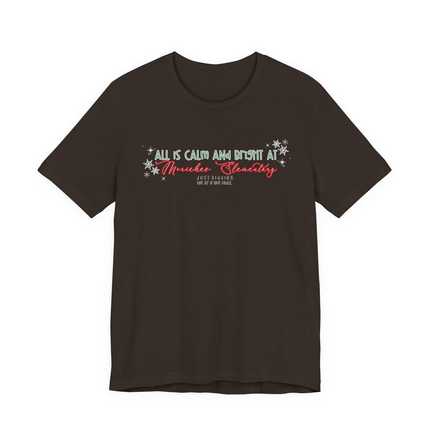All is calm at Moriches— Christmas Unisex T‑Shirt