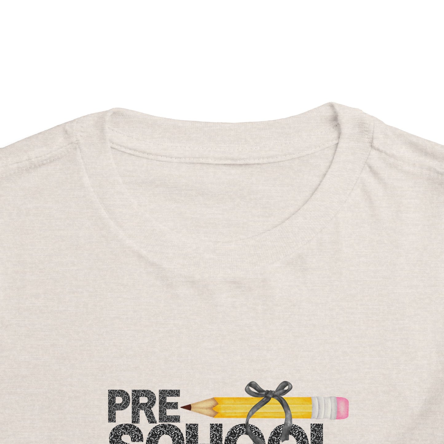 Preschool Girl Toddler Tee - Back to School Shirt for Kids