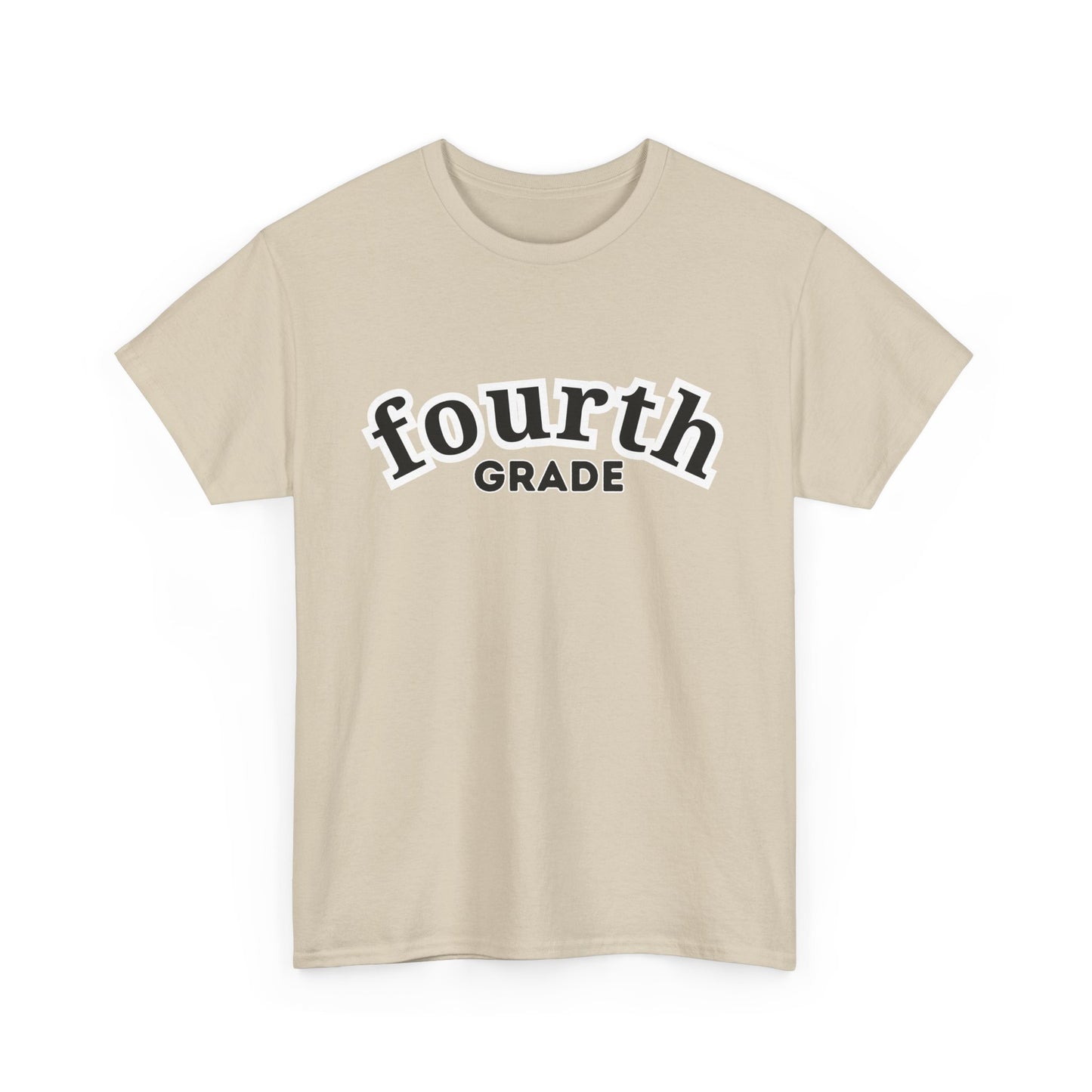 Teacher Tee - 4th Grade Teacher Unisex Heavy Cotton Tee