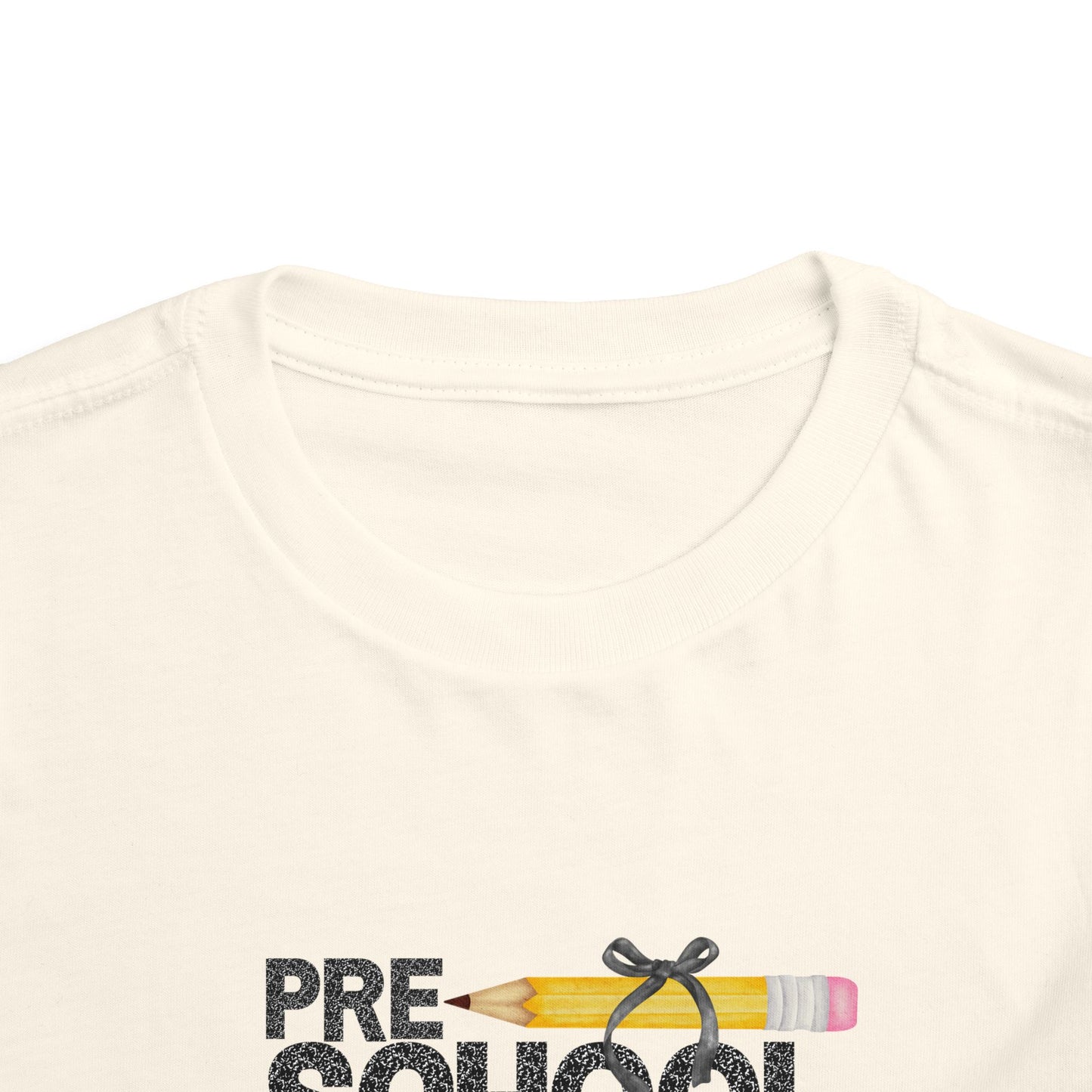 Preschool Girl Toddler Tee - Back to School Shirt for Kids