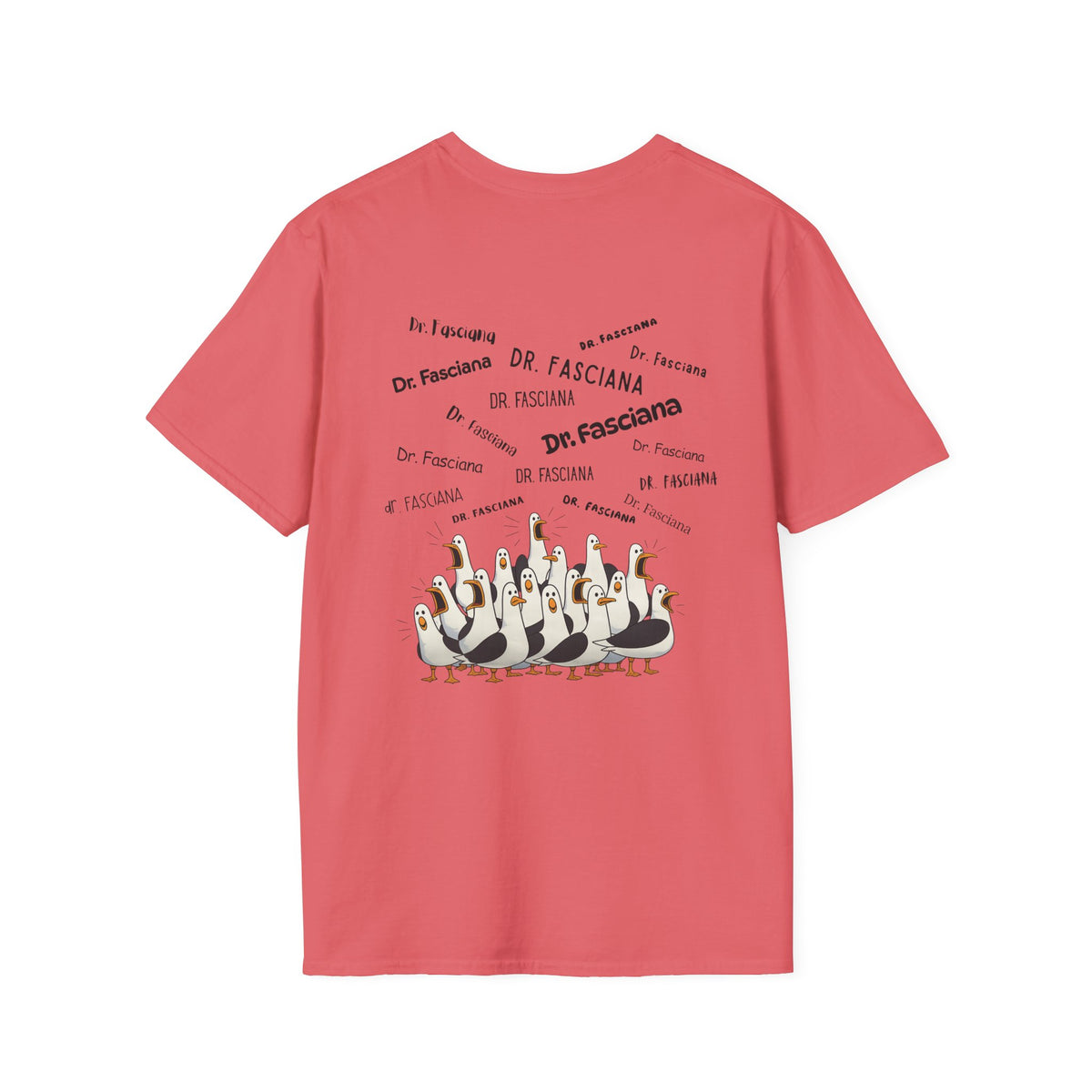 Dr. Fasciana- Seagull Crew Graphic T-Shirt — Personalized