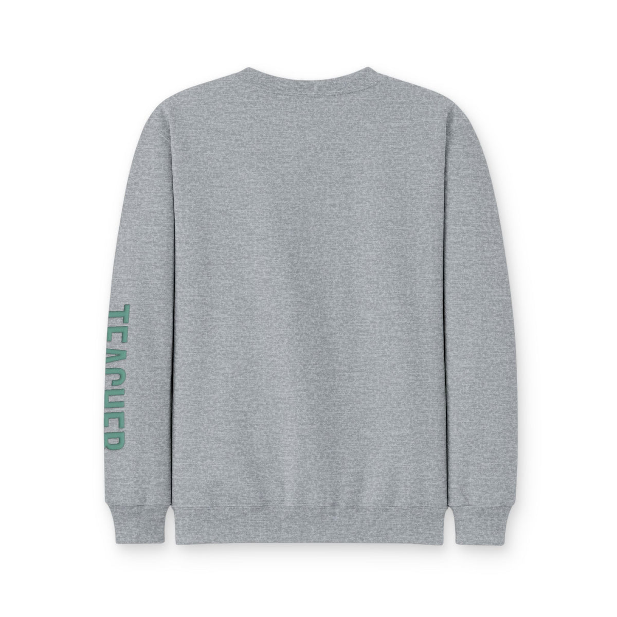 WFE **NEW PUFF Print** Crewneck Sweatshirt w/ teacher on sleeve