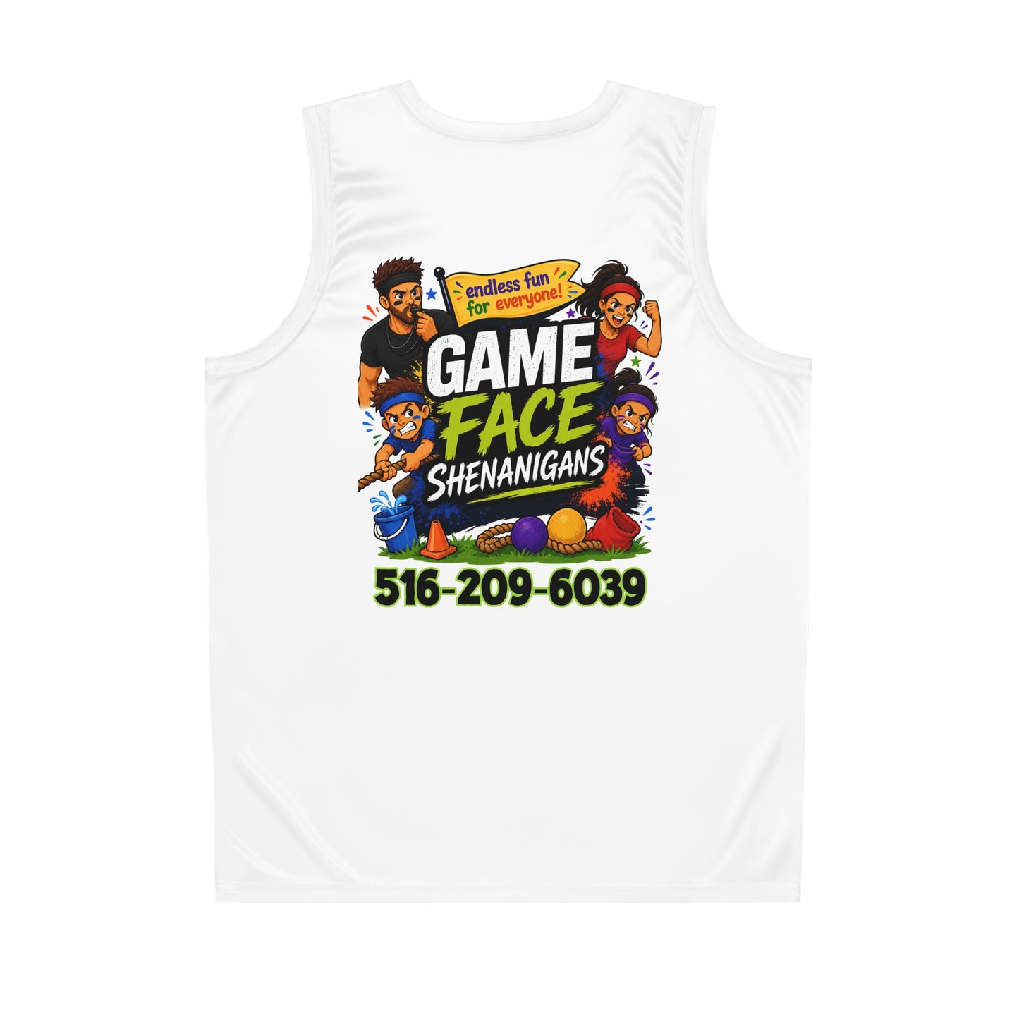 Game Face Shenanigans Tank- Personalized