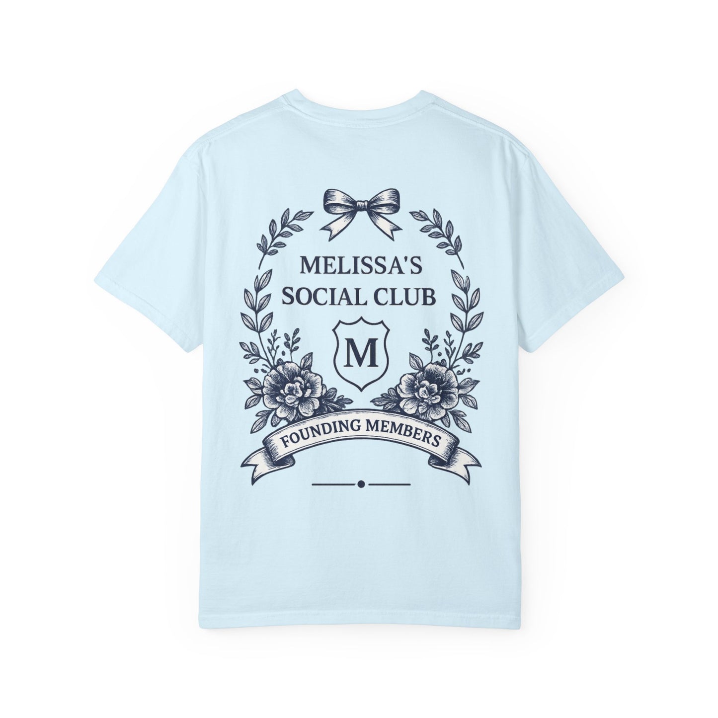 Melissa's Social Club T-Shirt —Personalized