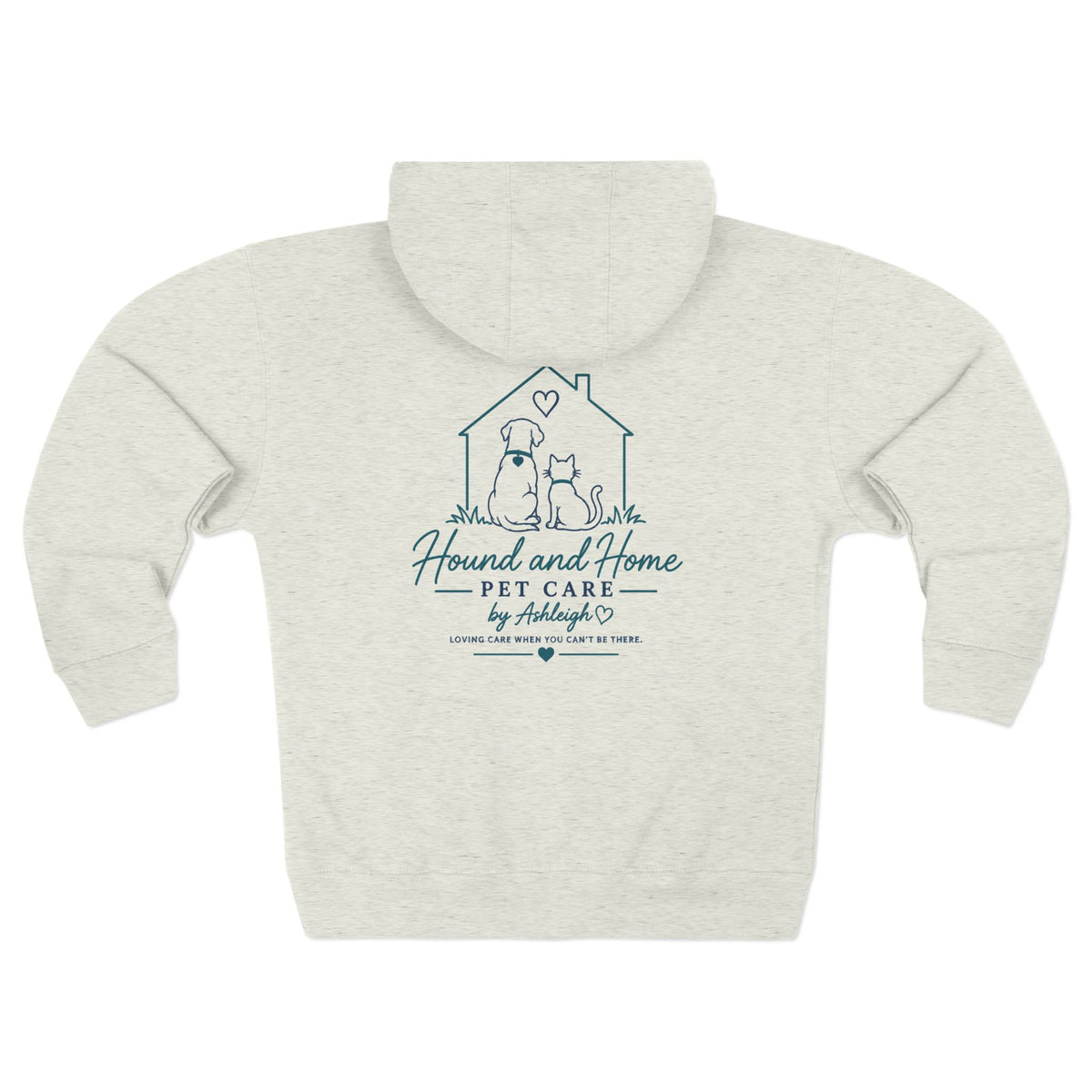 Ashleigh— Hound and Home Personalized Zip Up