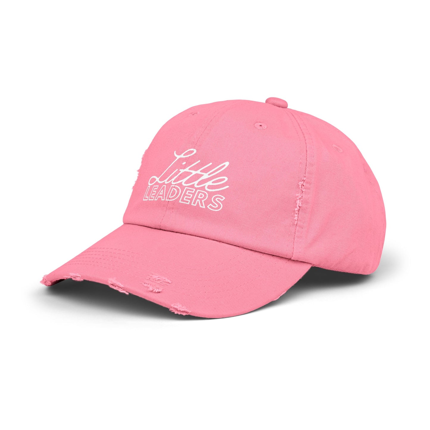 Little Leaders Unisex Distressed Baseball Cap