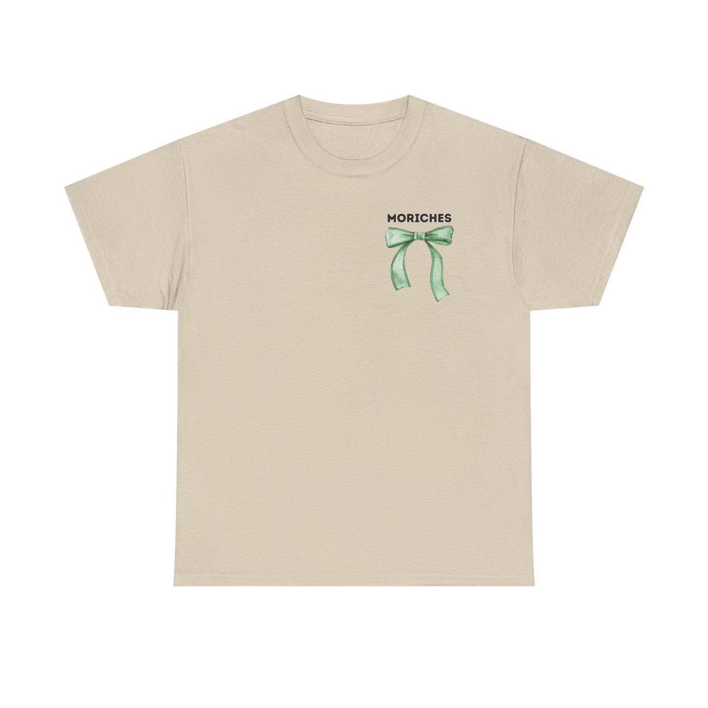 Moriches Psychologist and Bows- Unisex Heavy Cotton Tee with Bow Design