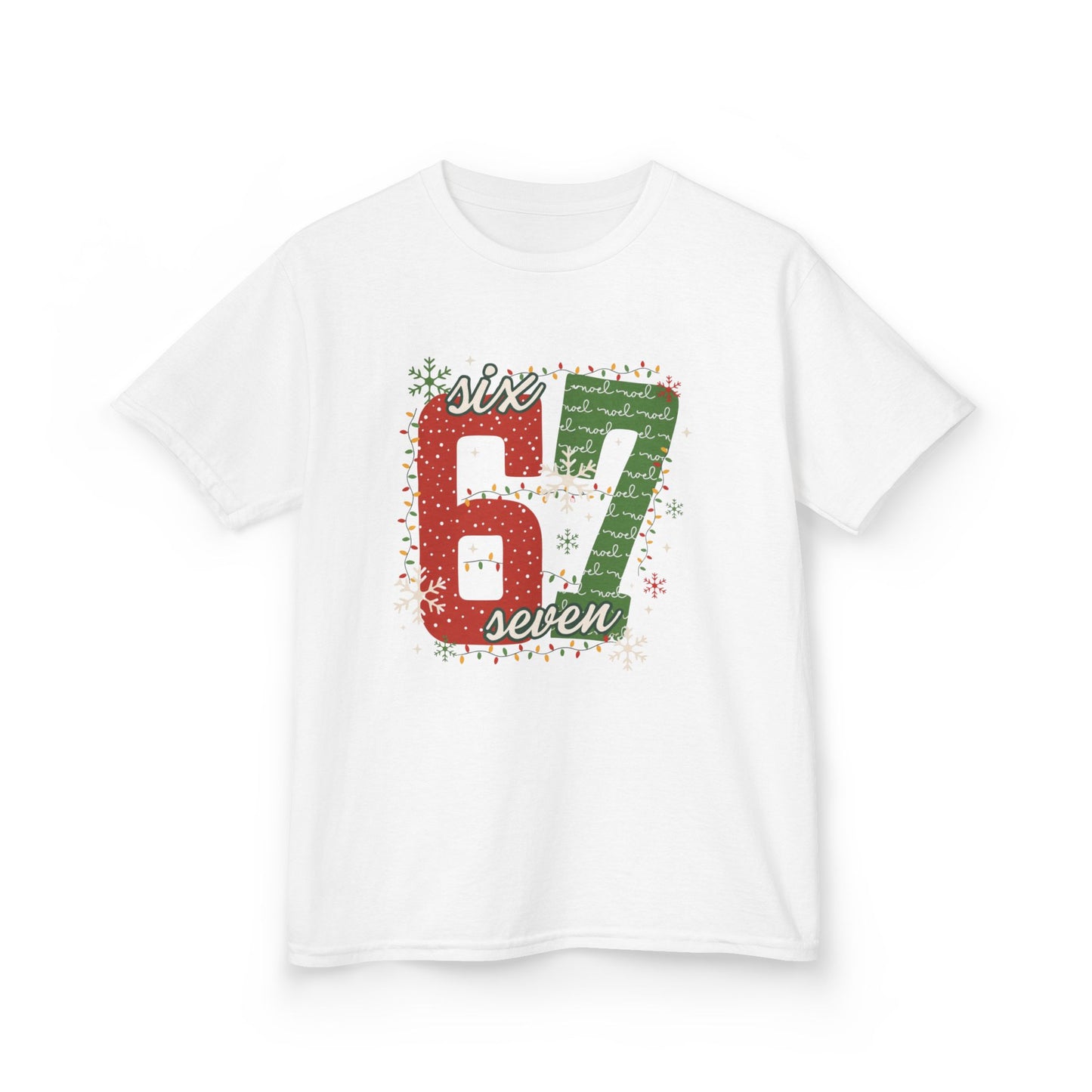 Kids '67' Christmas Number Graphic Tee — Youth- Christmas