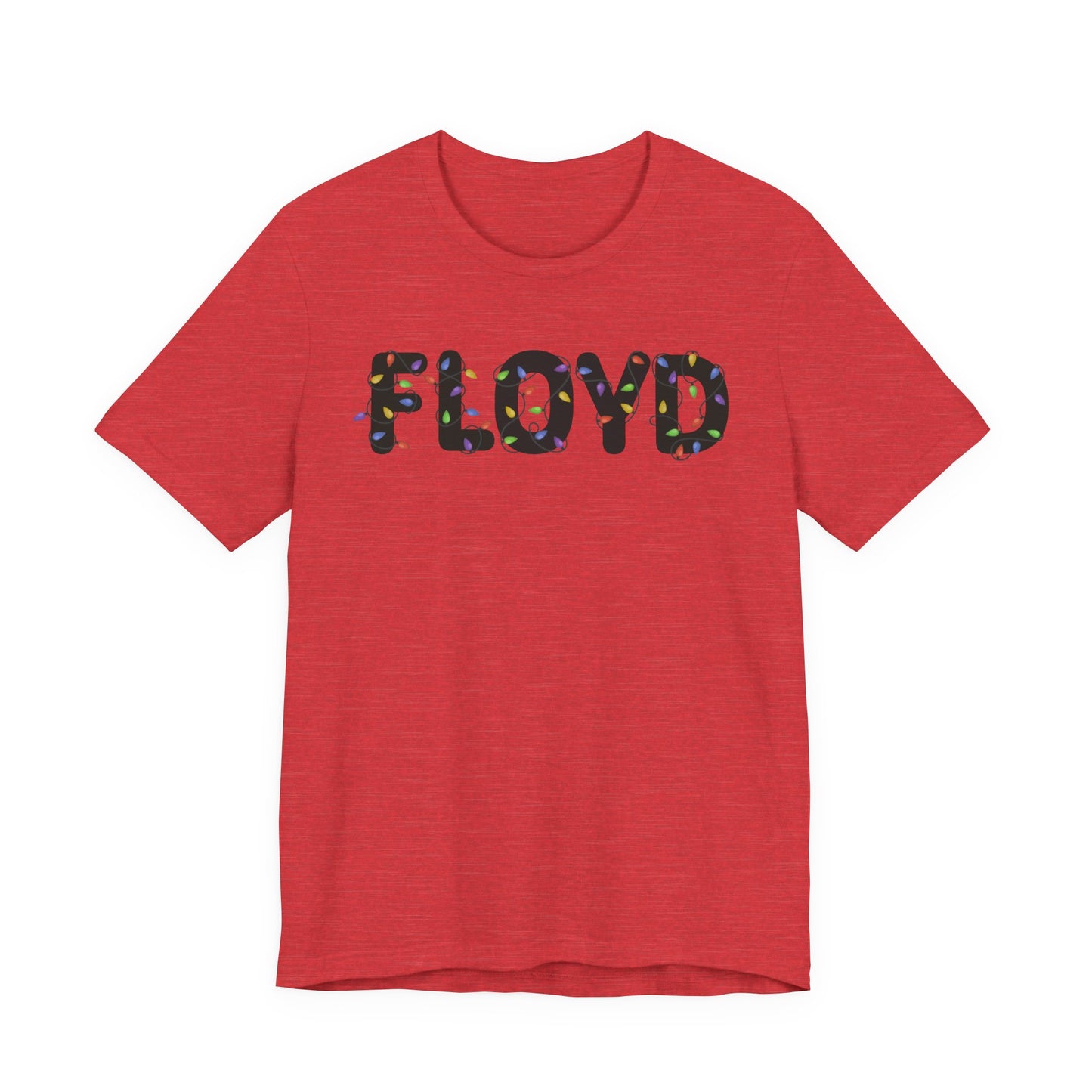 FLOYD in lights— Christmas Unisex T‑Shirt