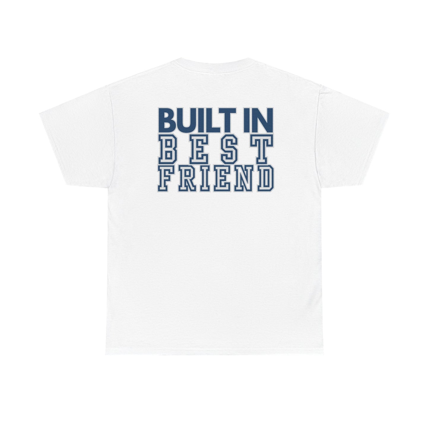Built in Best Friend - Dad- Unisex Heavy Cotton Tee - Fatherhood