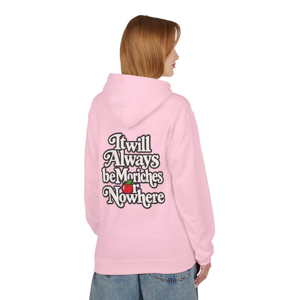 "MES or Nowhere" w/ apple- Moriches Hoodie