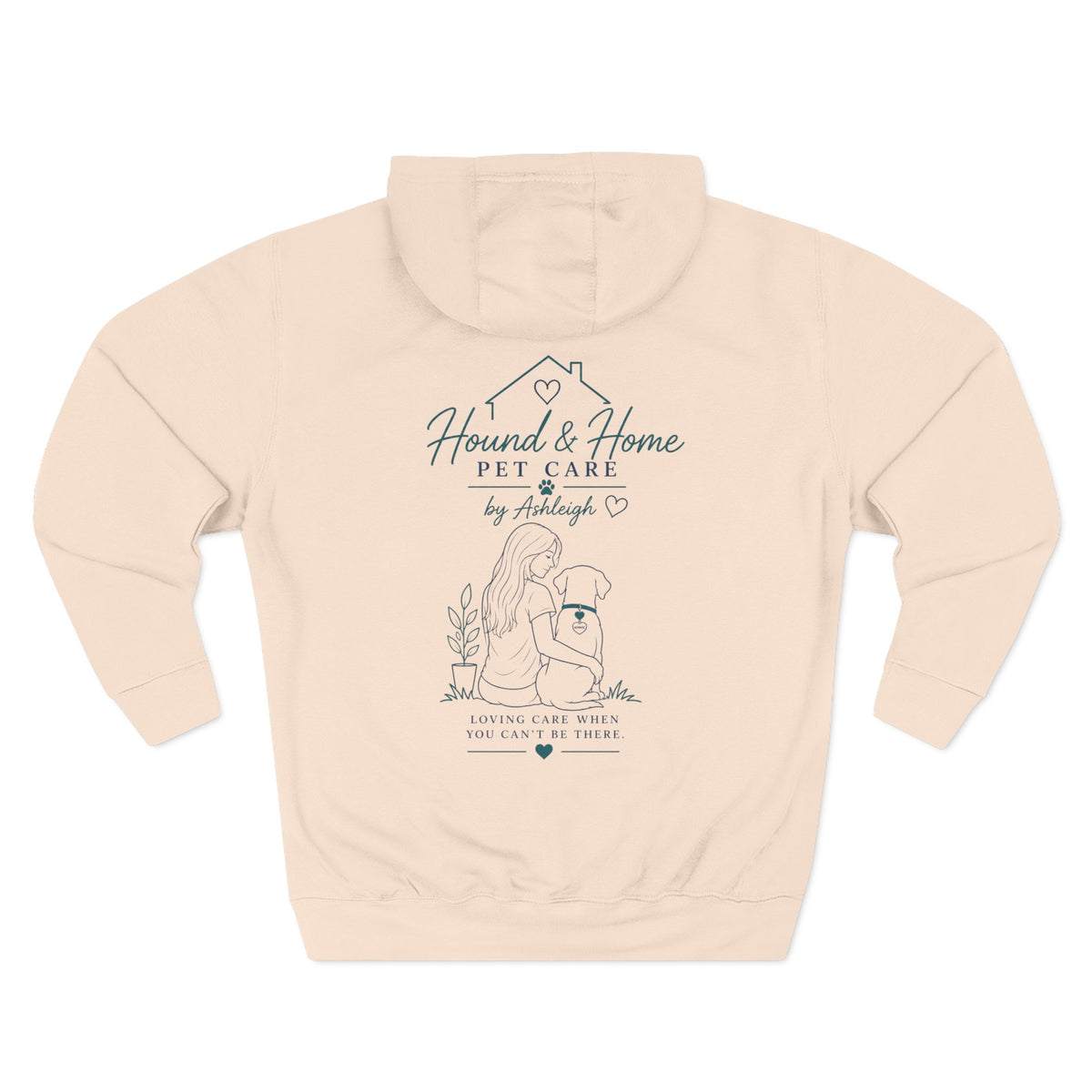 Ashleigh 2— "Hound and Home" Logo Personalized Pullover