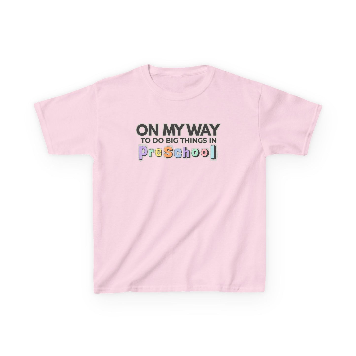 Big Things in PreSchool- Kids Back to School Shirt
