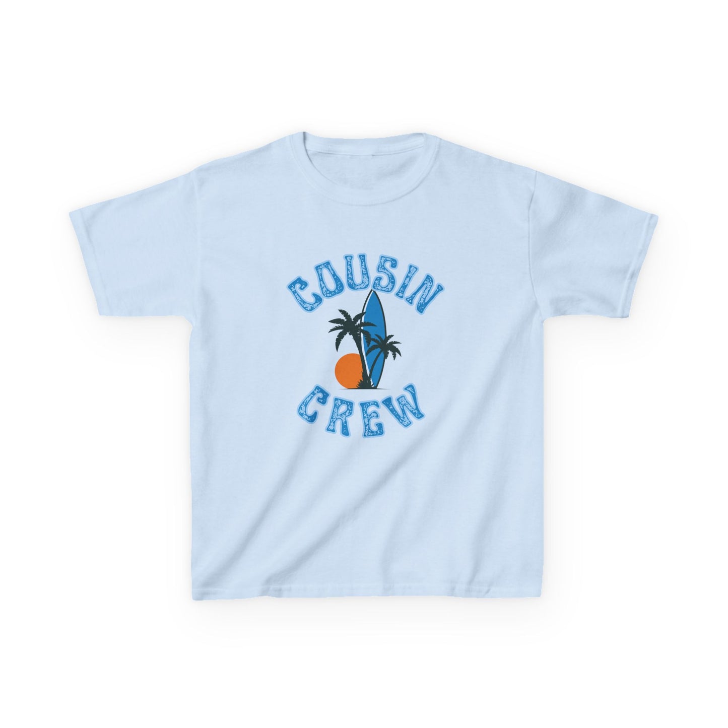 Cool Cousin Crew Kids Tee - Summer Fun, Family Gatherings, Beach Days, Mini Collection