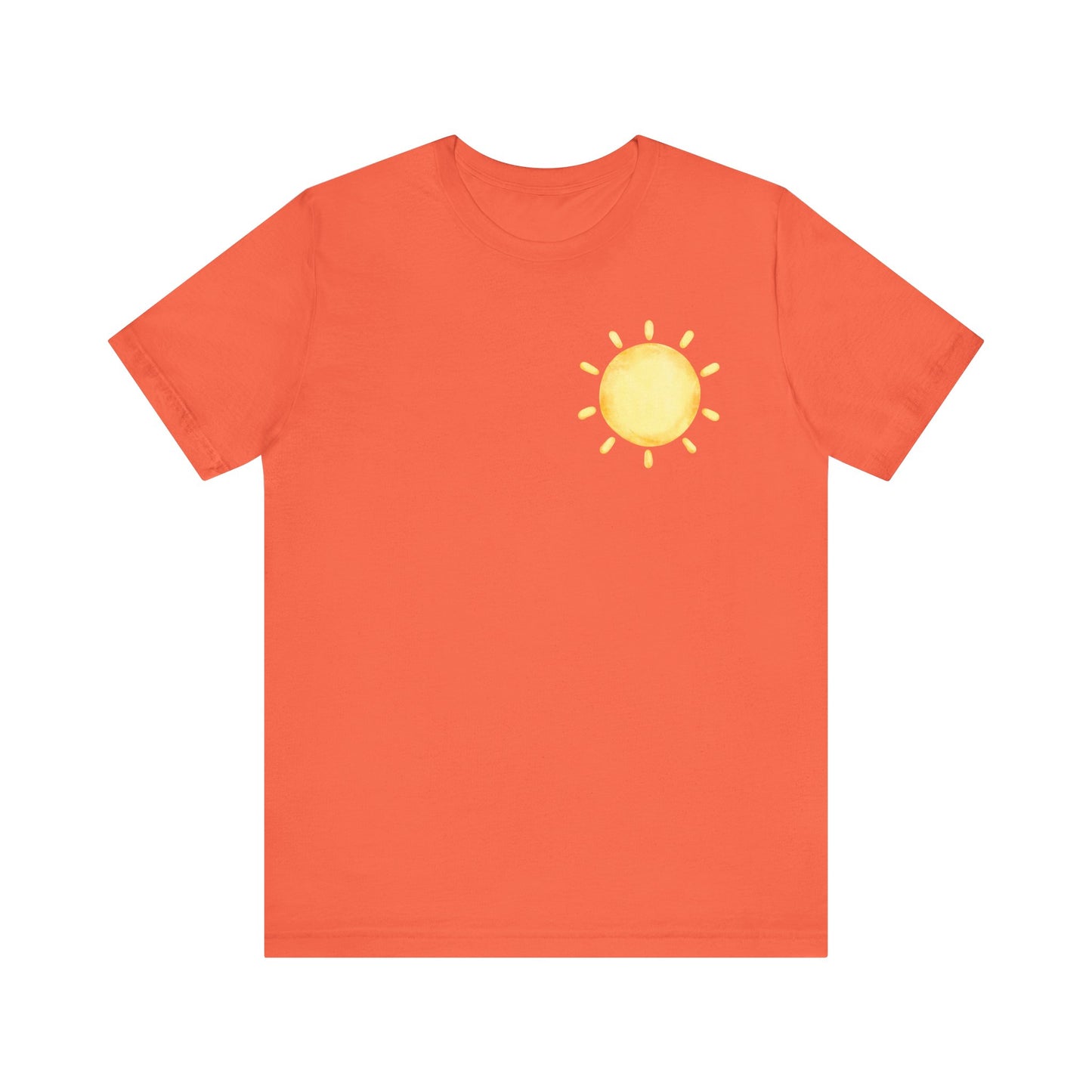 Sunny Vibes Tee - Here Comes the Sun, Unisex Tee, Summer T-Shirt