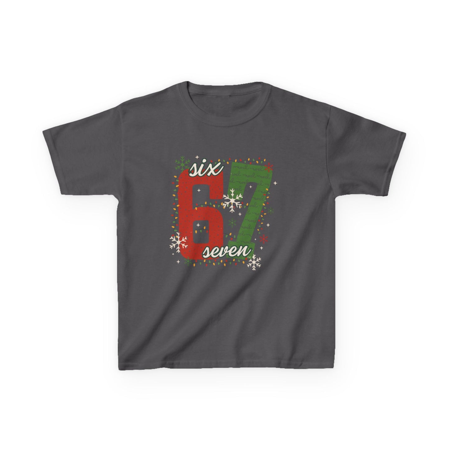 Kids '67' Christmas Number Graphic Tee — Youth- Christmas