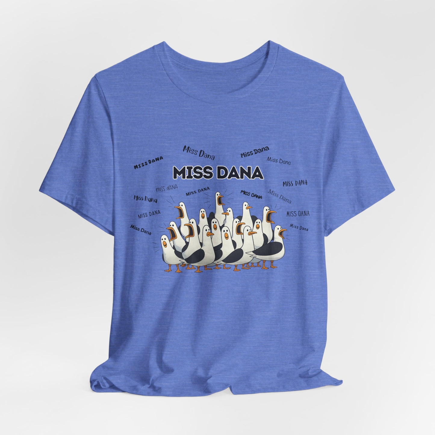 Miss Dana- Penguin Choir T-Shirt — Funny Teacher Personalized Tee