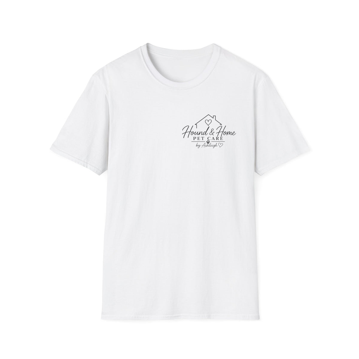 Hound & Home "Stay Pawsitive" — T-Shirt