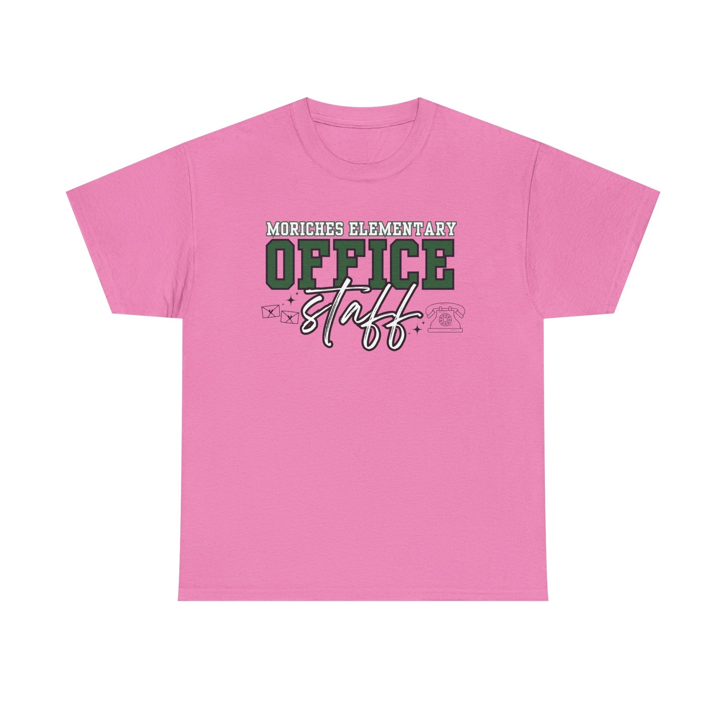 Moriches Office Staff Unisex Heavy Cotton Tee - Heart & Soul of Moriches Design